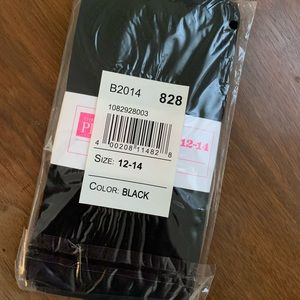 Black Microfiber Tights